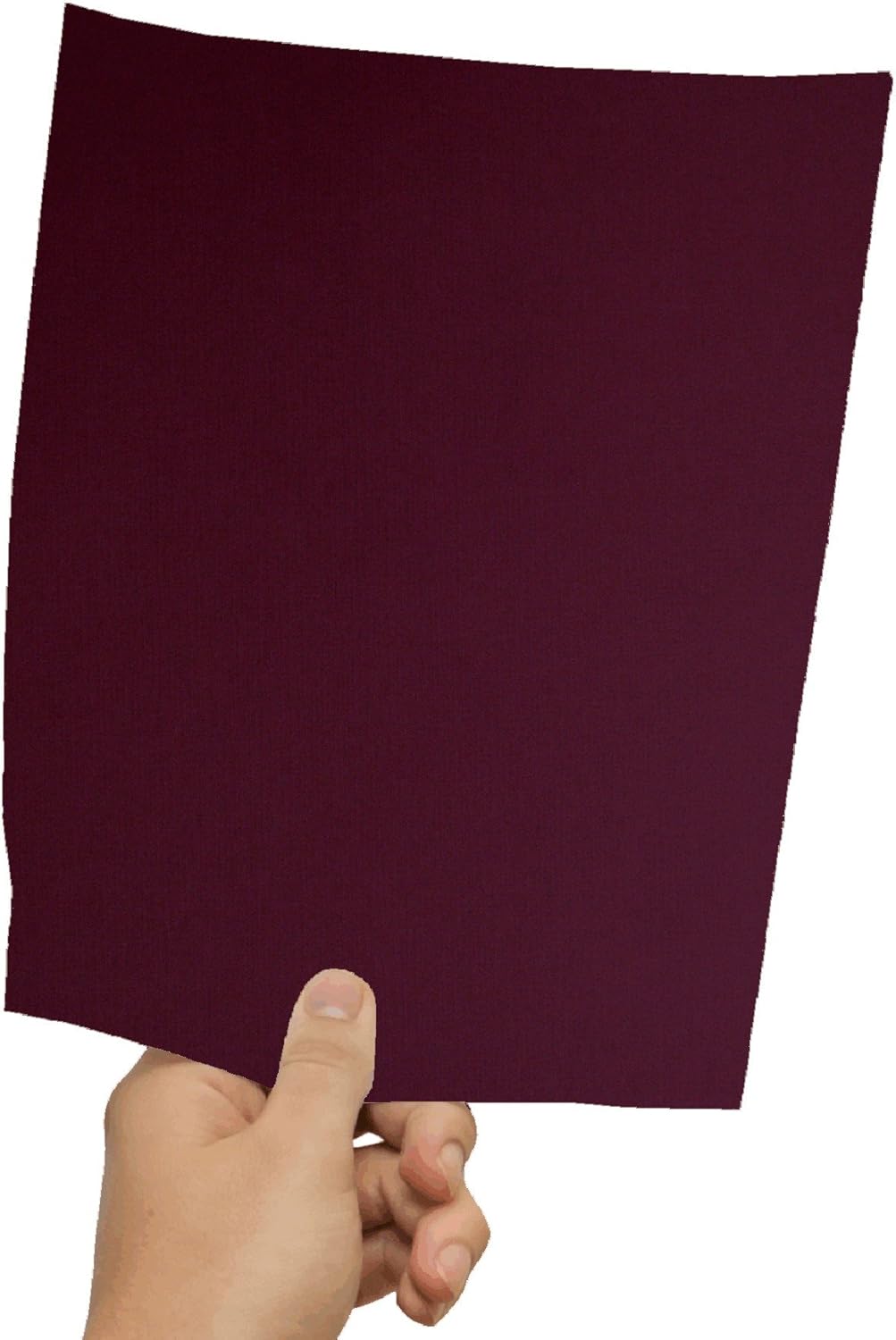 25 Dark Burgundy Linen 80# Cover Paper Sheets - 8.5X11 Inches Standard Letter|Flyer Size - 80 lb/pound Card Weight - Fine Linen Textured Finish - Deep Dye Quality Cardstock