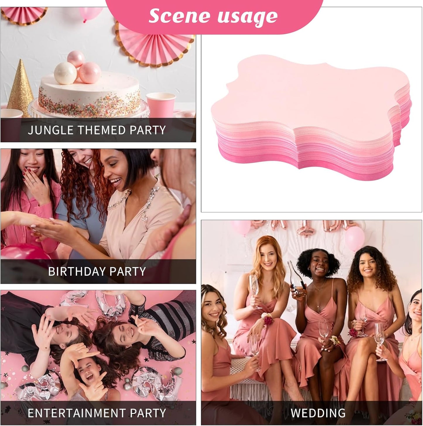 150 Pack Pink Index Cards 3x5 Colored Blank Index Cards Lavender Cardstock Wedding Tropical Pink Index Cards Invitation Cards Thank You Notes Cards For School Office Studying Kids Nursing Students