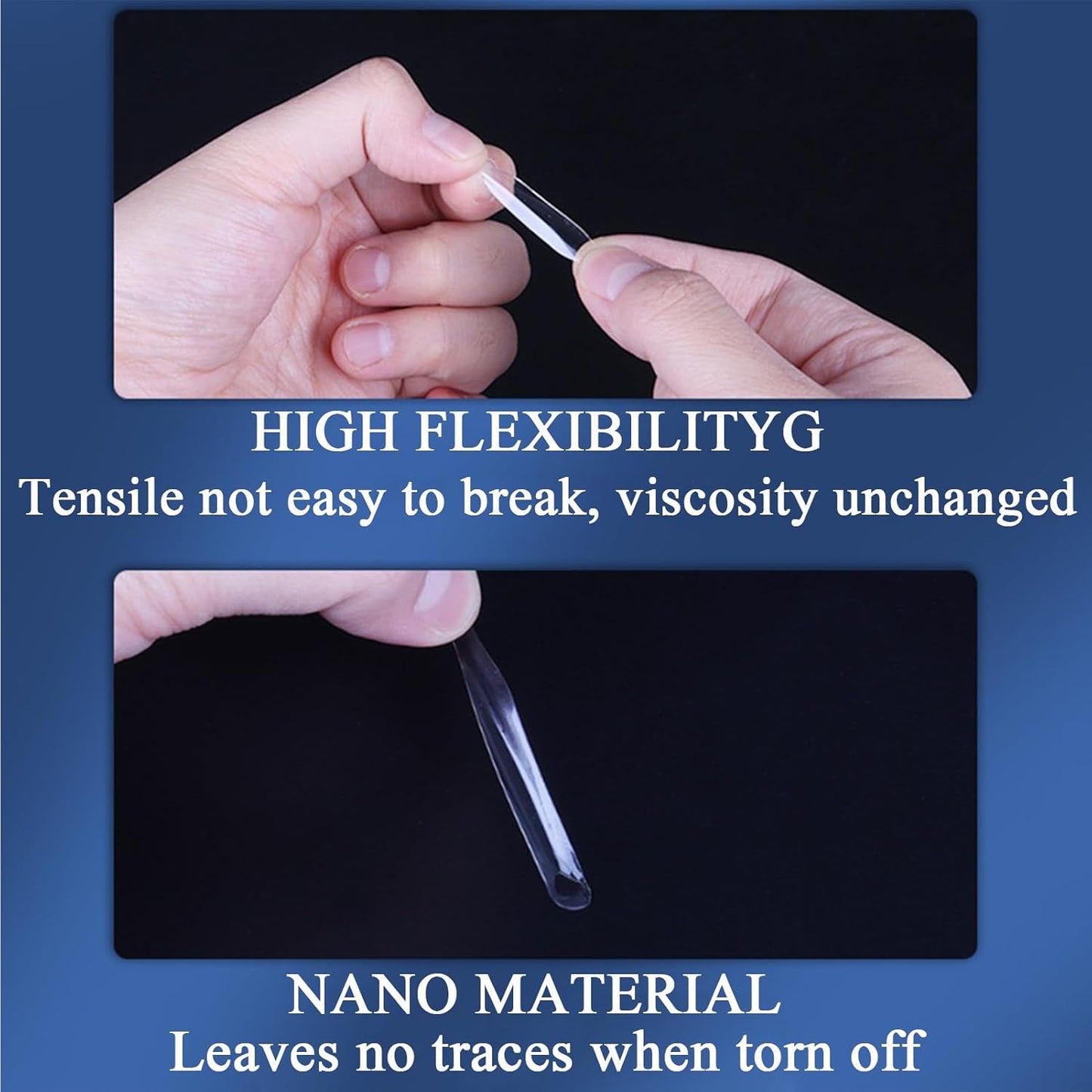 Adhesive Stick dots Two-Sided Sided Mounting Putty Stick Tack for Wall Hanging Crafts Balloons Festival Party Decorations,Clean Removable(0.59"*0.59"-500)