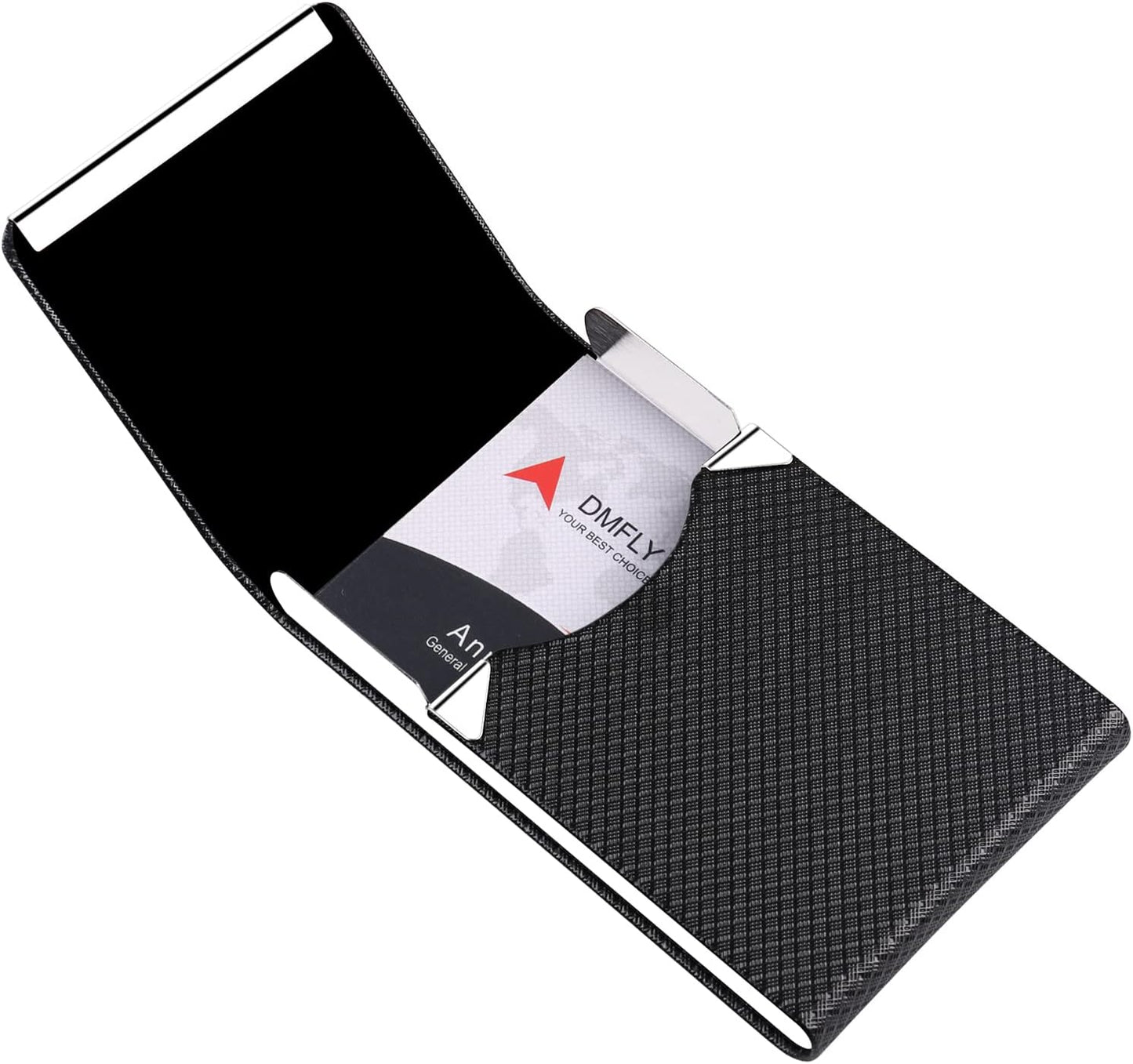 Business Card Holder for Women & Men - Multi Card Case, Business & Name Card Holder Wallet with Magnetic Closure