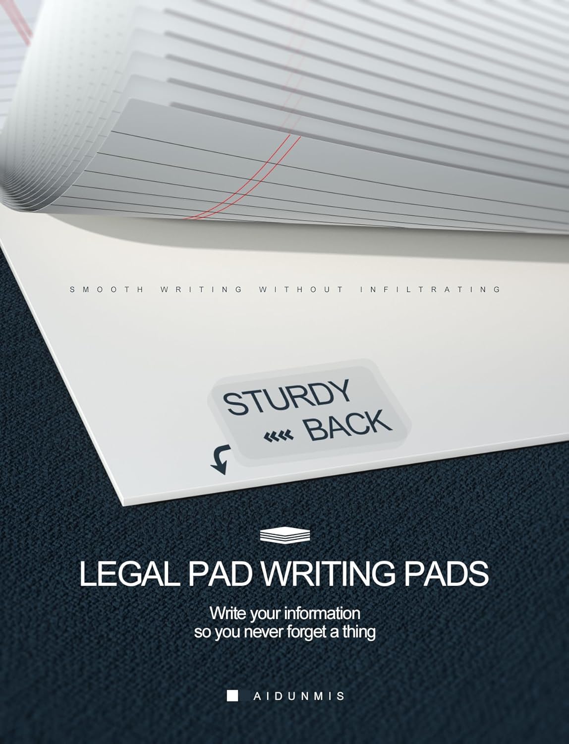 24 Pack Small Legal Pads 5x8 White Note Pads 5x8 College Ruled Paper Tablets for Office 80 GSM Paper Pads Narrow Ruled Legal Pad White Small Notepad 30 Sheets Writing Pad Lined Notepads for Office