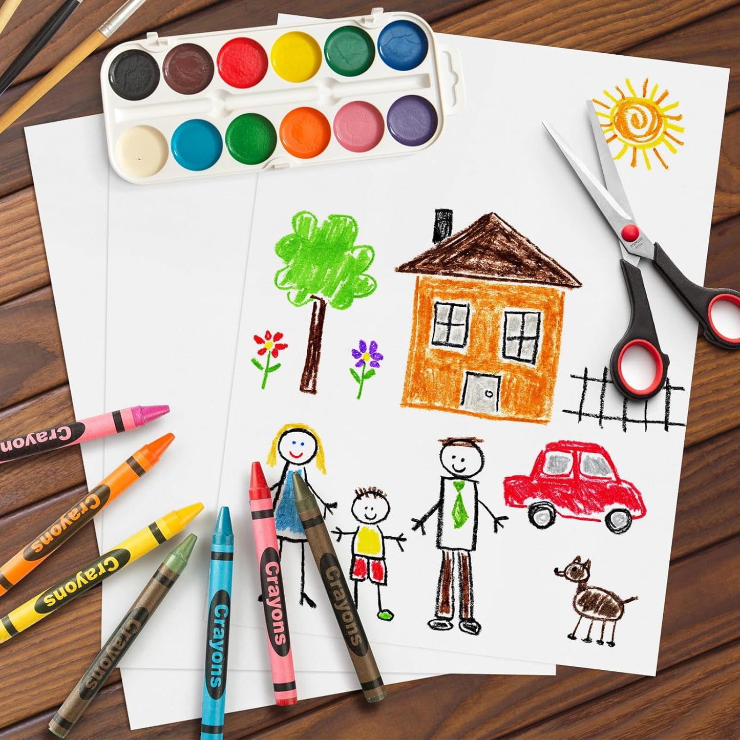 30Pcs VinTS 22x28 White Poster Board, 2 Side Glossy & Matte Thickness Poster Board Bulk for Vision, Science Fair, School Arts (Pack of 30)