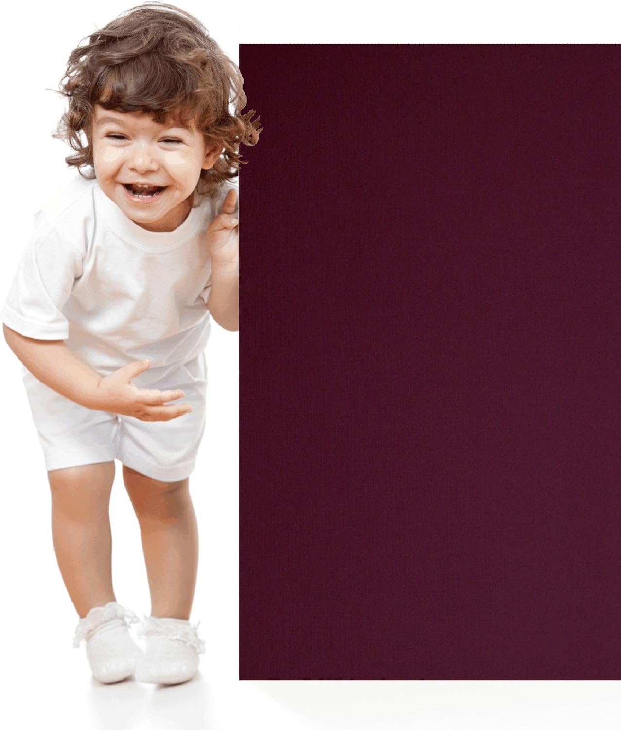 50 Dark Burgundy Linen 80# Cover Paper Sheets - 5.5" X 8.5" (5.5X8.5 Inches) Half Letter | Statement Size - 80 lb/pound Card Weight - Fine Linen Textured Finish - Deep Dye Quality Cardstock