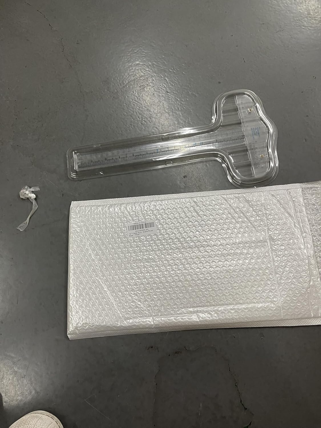 6/12inch Clear Acrylic Ruler 3 Pack Zero-Centering Ruler with Inches & Metric Measuring Tool Square and T-Shape Straight Edge Ruler Paper Cutting Craft Supplies School Supplies for Students,Office