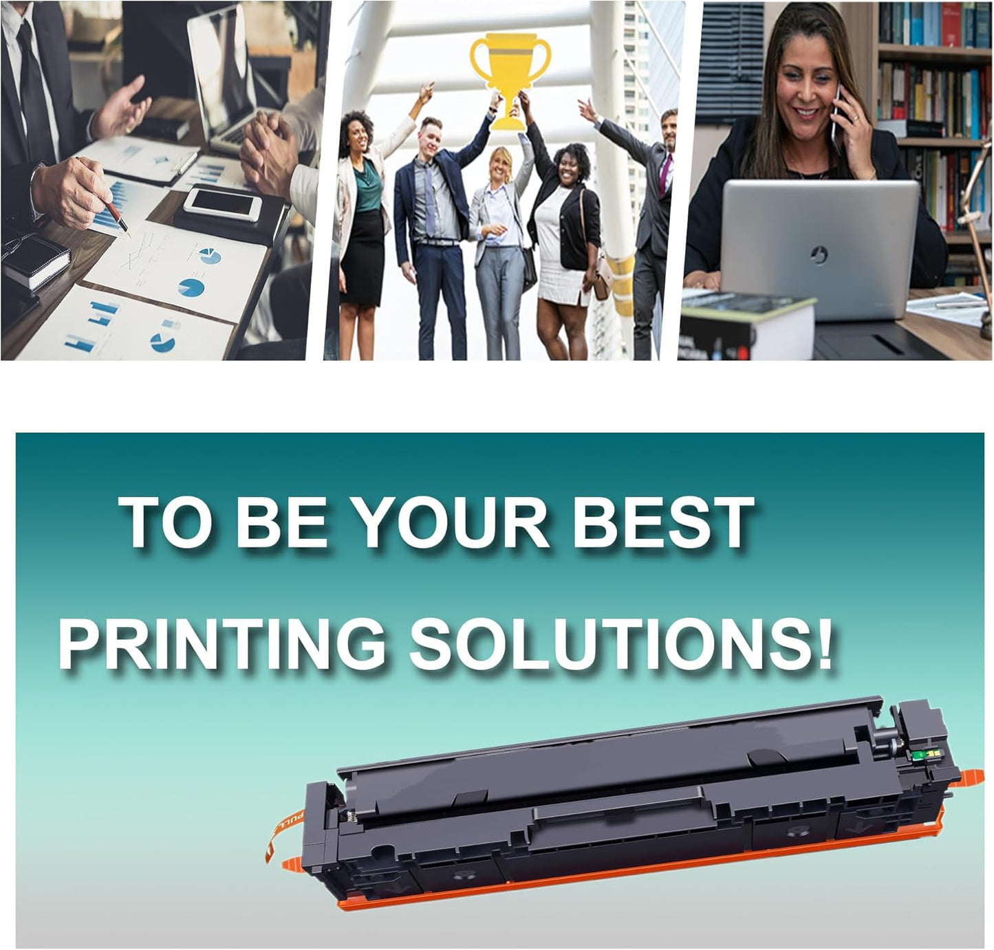 2 Pack Replacement for HP 414A Black Toner Cartridge W2020A for HP Color Laser Pro MFP M479fdw M454dw M454dn M479fdn Toner Printer Ink