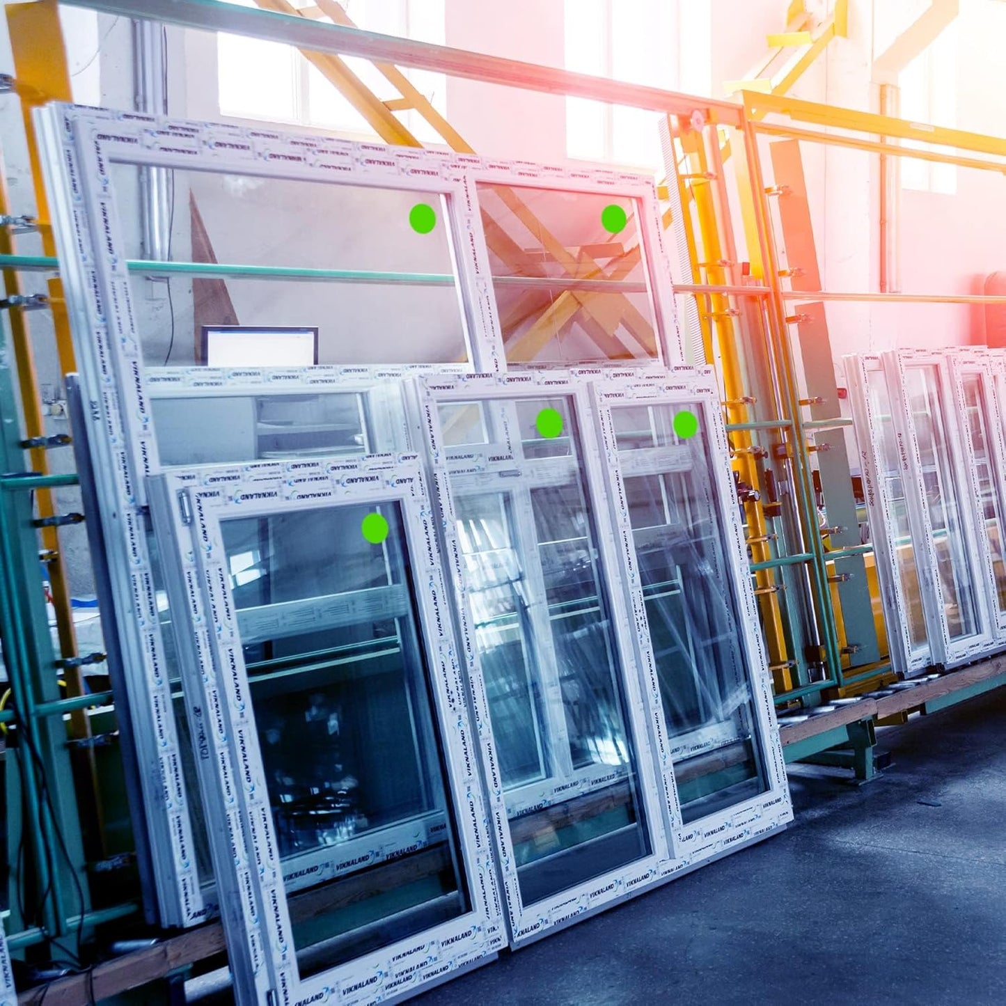 ChromaLabel 3 Inch Circle Sticker Labels, High Visibility Round Colored Stickers, Permanent Adhesive Labels - 500 Colored Sticky Dots per Roll, Dark Blue Label