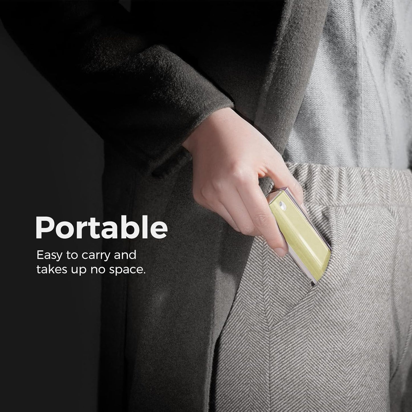 CLICK CLEAN Screen Cleaner, Fingerprint Proof Screen Cleaner Spray, All-in-One Cleaner with Microfiber and Shell for All Phones, Laptop and Tablet Screens (Beige)