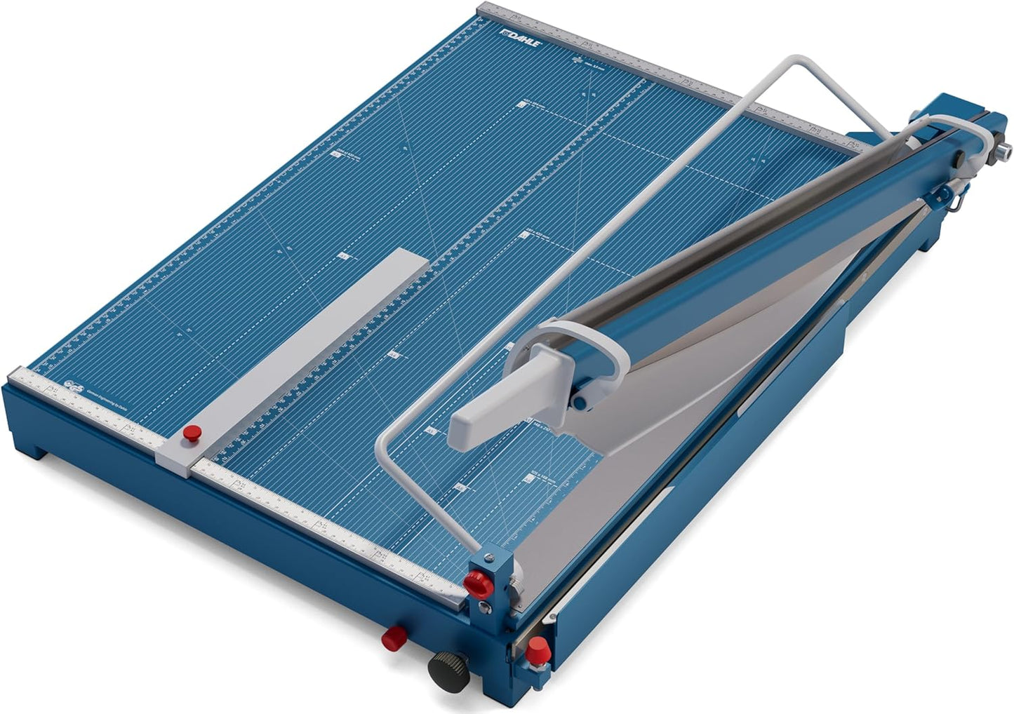 Dahle 569 Premium Guillotine Trimmer, 27" Cut Length, 35 Sheet Capacity, Self-Sharpening Blade, Manual Clamp, w/Safety Guard