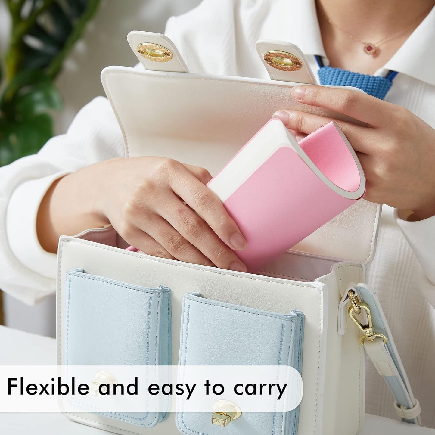 8 Pack Soft Cover Journal Bulk, Feela Notebooks College Ruled for Work, Lined Travel Journal for Women Men, Note Taking Notebook School Supplies Business Writing, 8.2” x 5.5”, A5, Pink