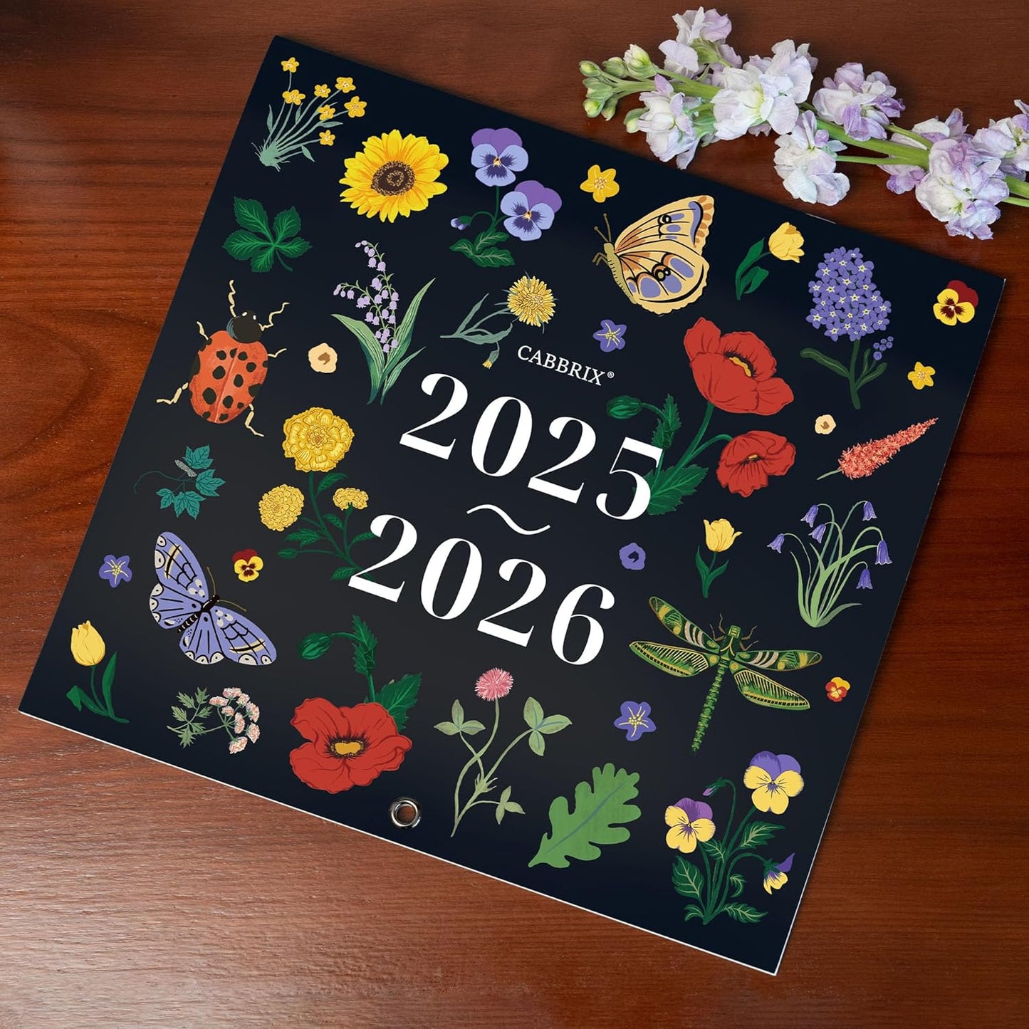 Cabbrix Calendar 2025-2026, Large Wall Calendar 2025-2026 from June 2025 to December 2026, 21-1/2" x 11-1/2",Large Print Big Grid 18 Monthly Calendar Perfect for Organizing & Planning