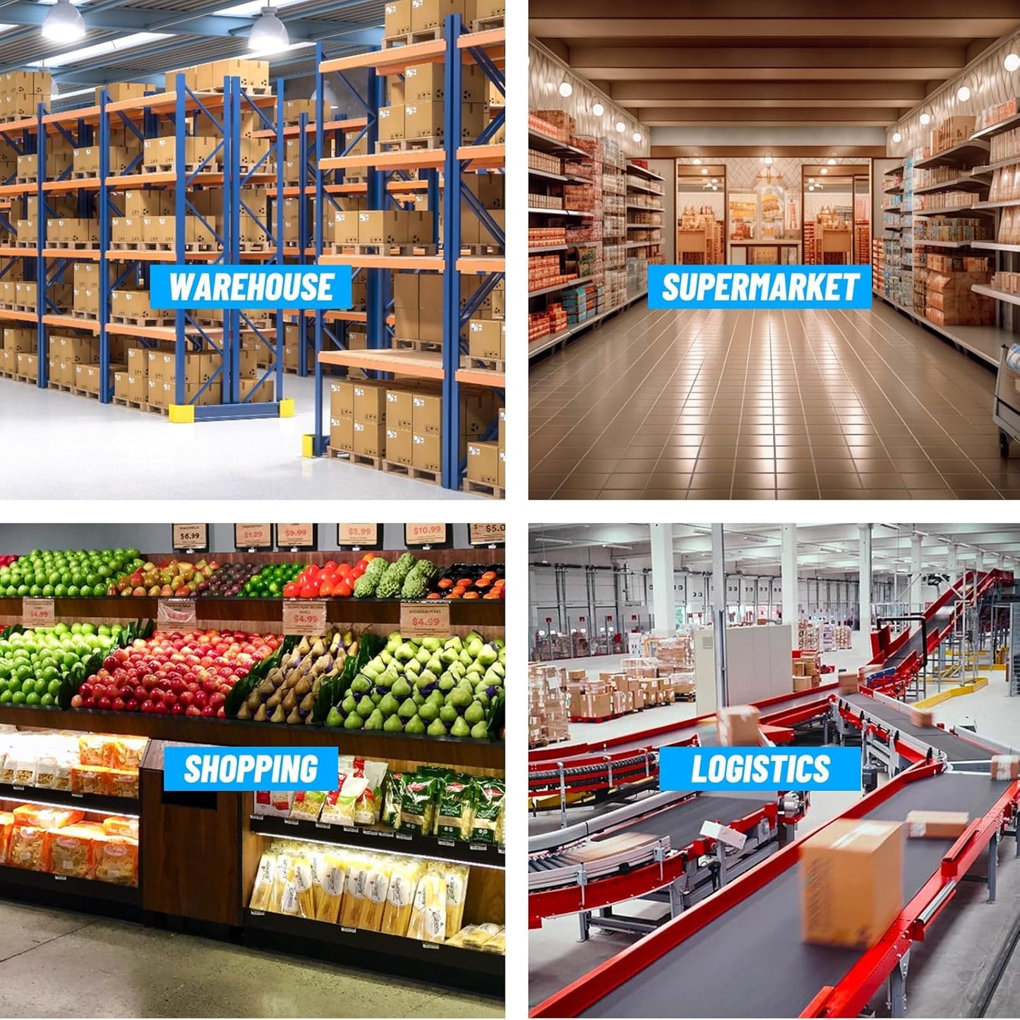 1D Barcode Scanner with Auto-Sensing Mode – Effortless, Precise Scanning for Business Efficiency