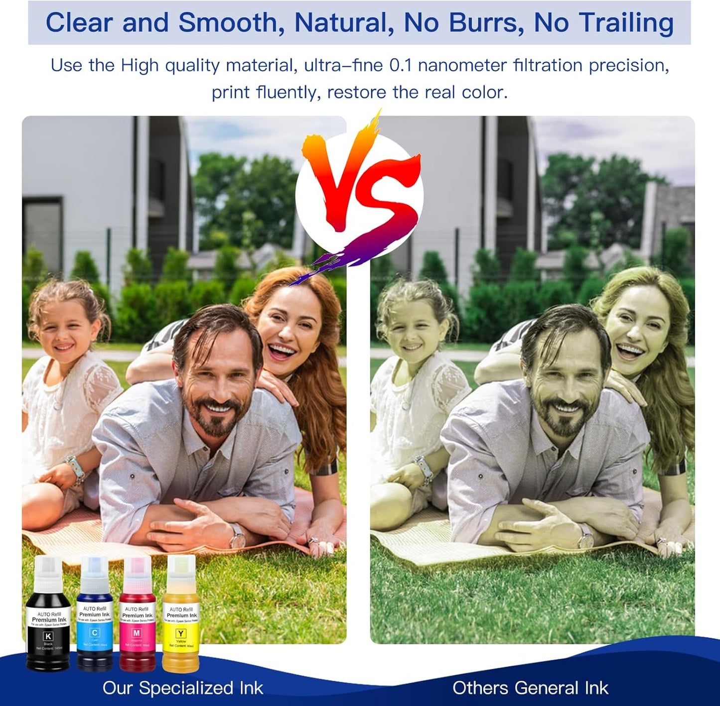 502 Ink Refill Bottles for Ecotank et 15000, ET-2850, ET-3850, ET-4850, ET-3830, ET-4760, Workforce ET-2750, ET-3750, ET-4750