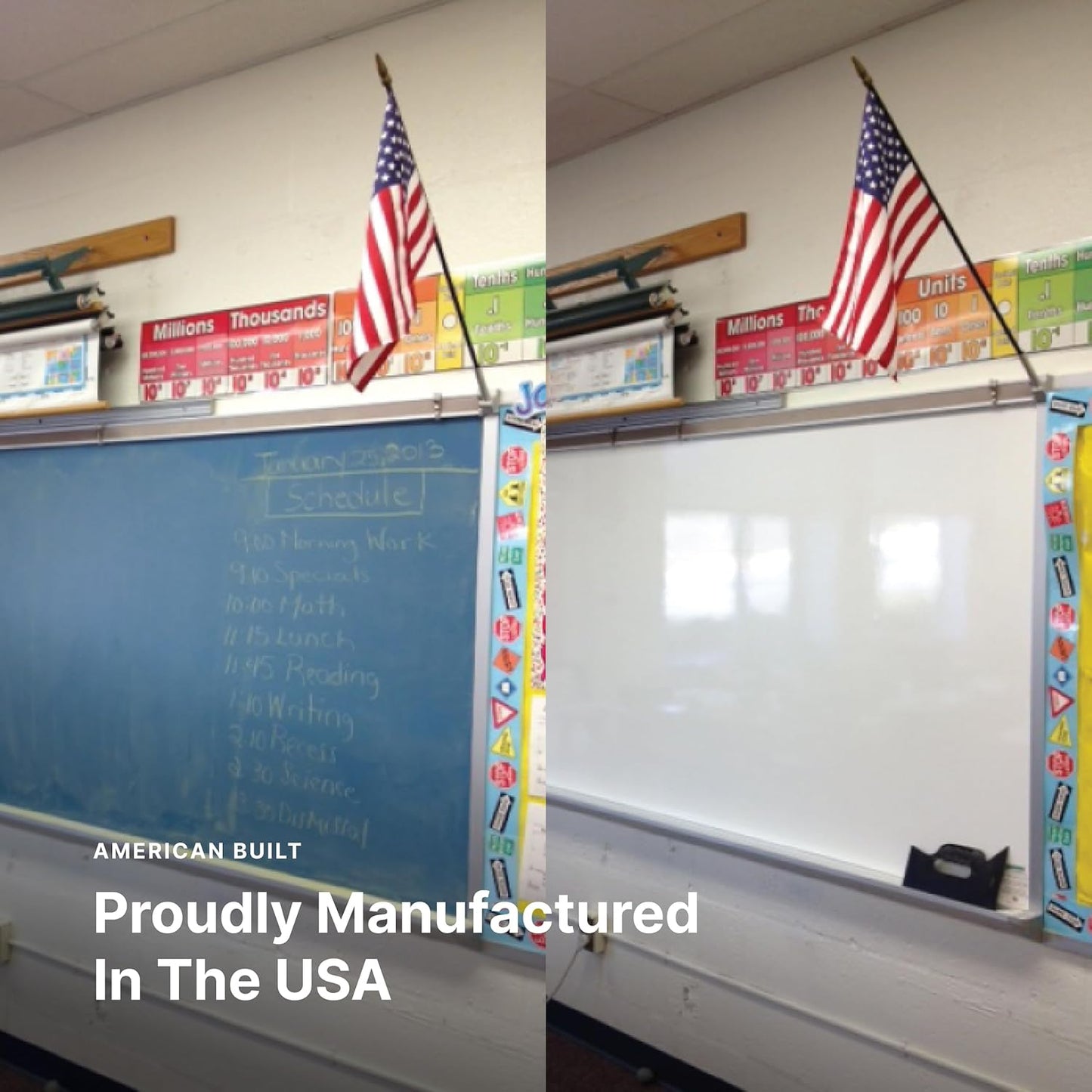 Everase Dry Erase Whiteboard Resurfacing Film Roll (75 ft x 61") – Peel & Stick, Converts Chalkboards & Stained Whiteboards, Durable, Scratch/Stain-Resistant, Eco-Friendly, Refinish in 30 Mins.