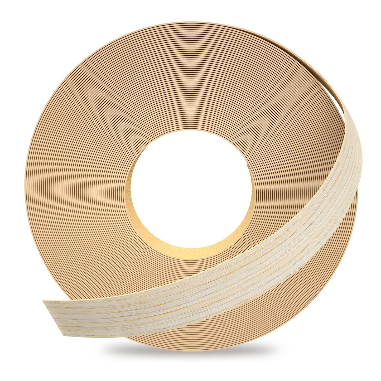 GSCIT Club Oak Edge Banding, 3/4 inch x 250ft roll of Veneer Plywood Edge Banding Preglued Flexible, Wood Tape Banding for Cabinet Repair