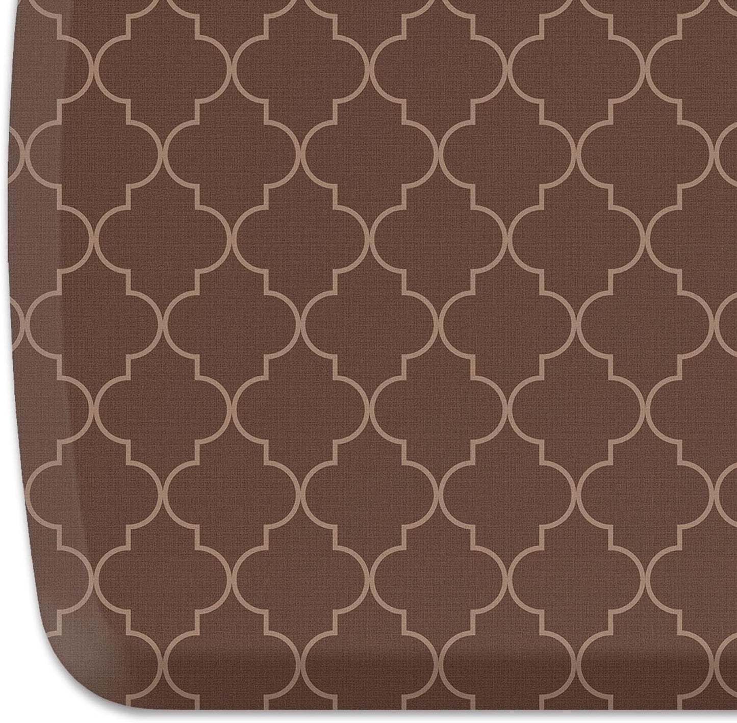 GelPro Elite Premier Anti-Fatigue Kitchen Comfort Floor Mat, 20x36", Lattice Java Stain Resistant Surface with therapeutic gel and energy-return foam for health & wellness