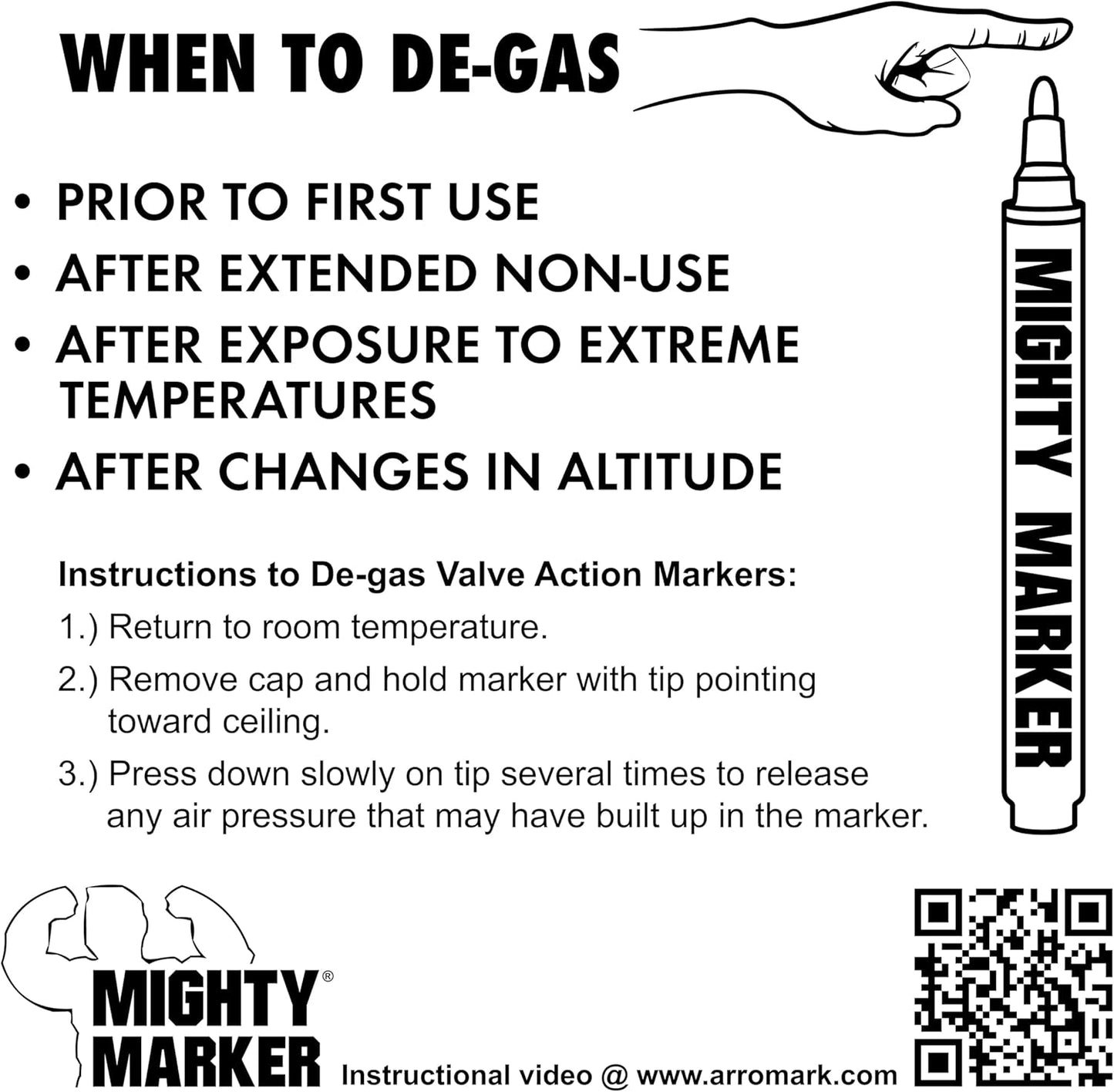 IM-27 Ink Marker, 2.3mm Medium Tip, Alcohol-Based Quick-Dry Permanent Ink, Waterproof, Safe for Most Surfaces, Clip Cap, 6 Bonus Tips, Valve Action, 10ml, 6 Pack (Red)