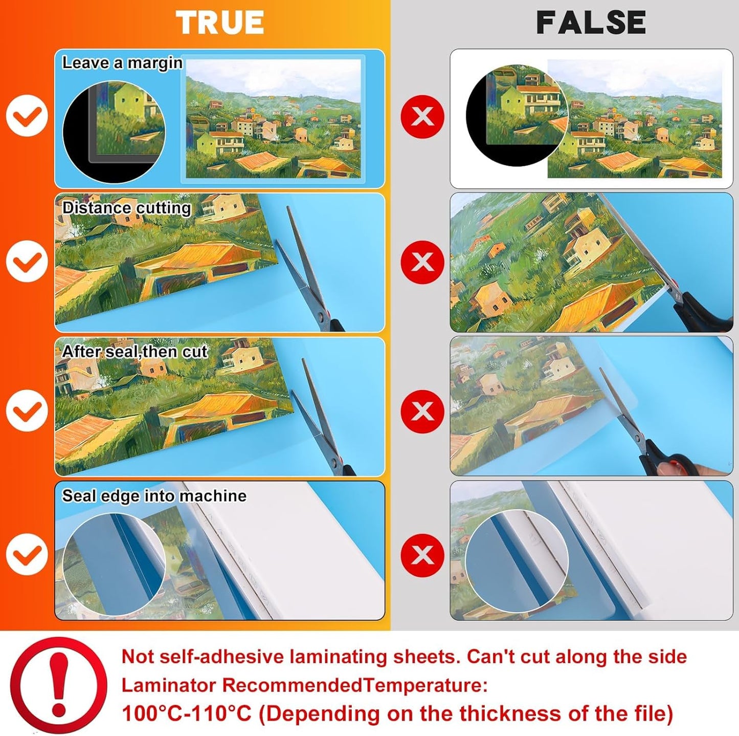 CAREGY Thermal Laminating Pouches, Holds 8.5 x 11 Inch Sheets,1200 Pack Laminating Sheets, 3 Mil, 9 x 11.5 Inches Lamination Sheet Paper for Laminator, Clear, Letter Size, Office and School Supplies