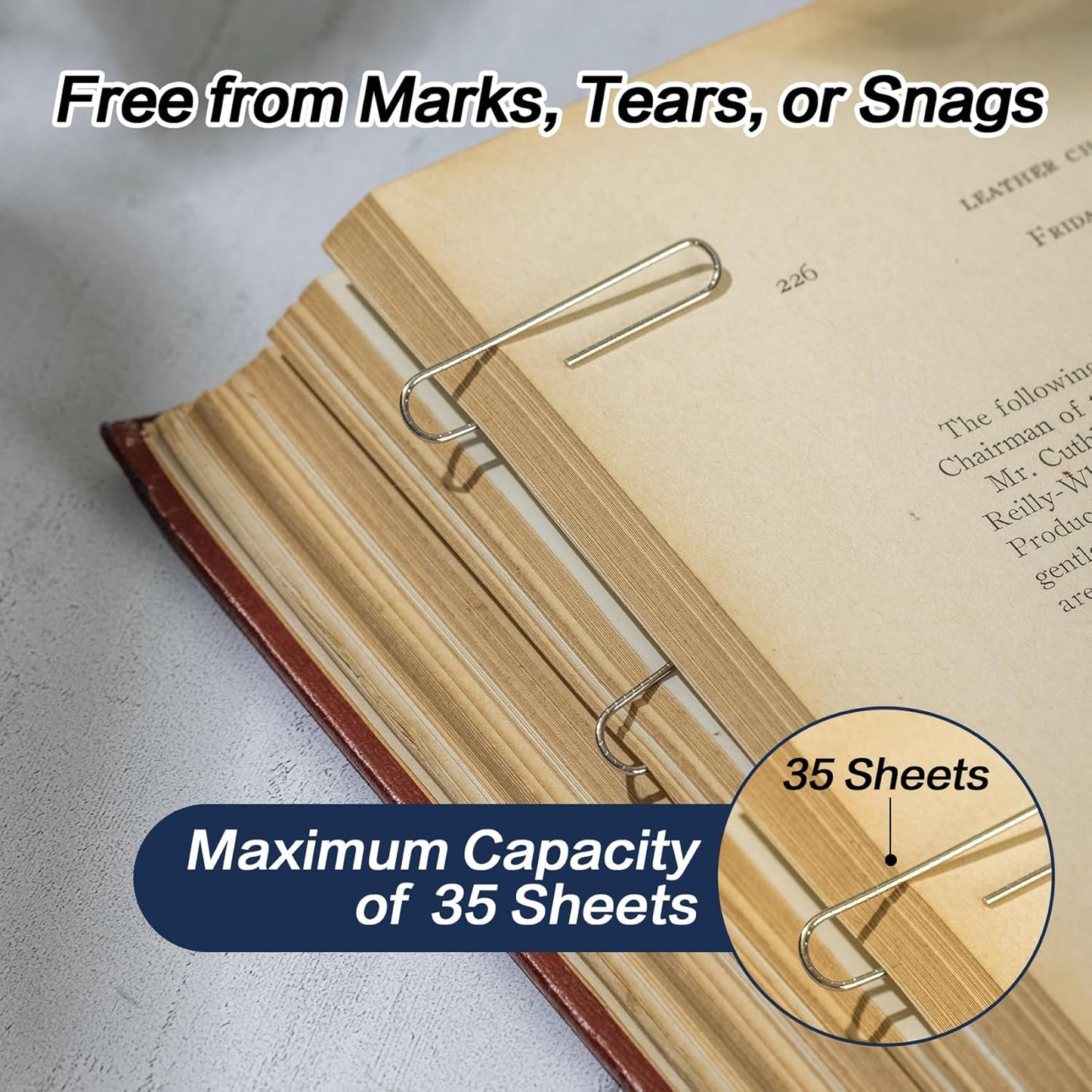 Deli #1 Nonskid Paper Clips, 1000 Medium Paper Clips, 10 Boxes of 100 Each, Silver