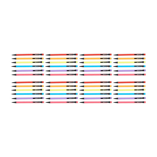 Amazon Basics Mechanical Pencils 0.7mm For Writing, Drawing, Bulk Office and School Supplies, Multicolor, 48-Pack