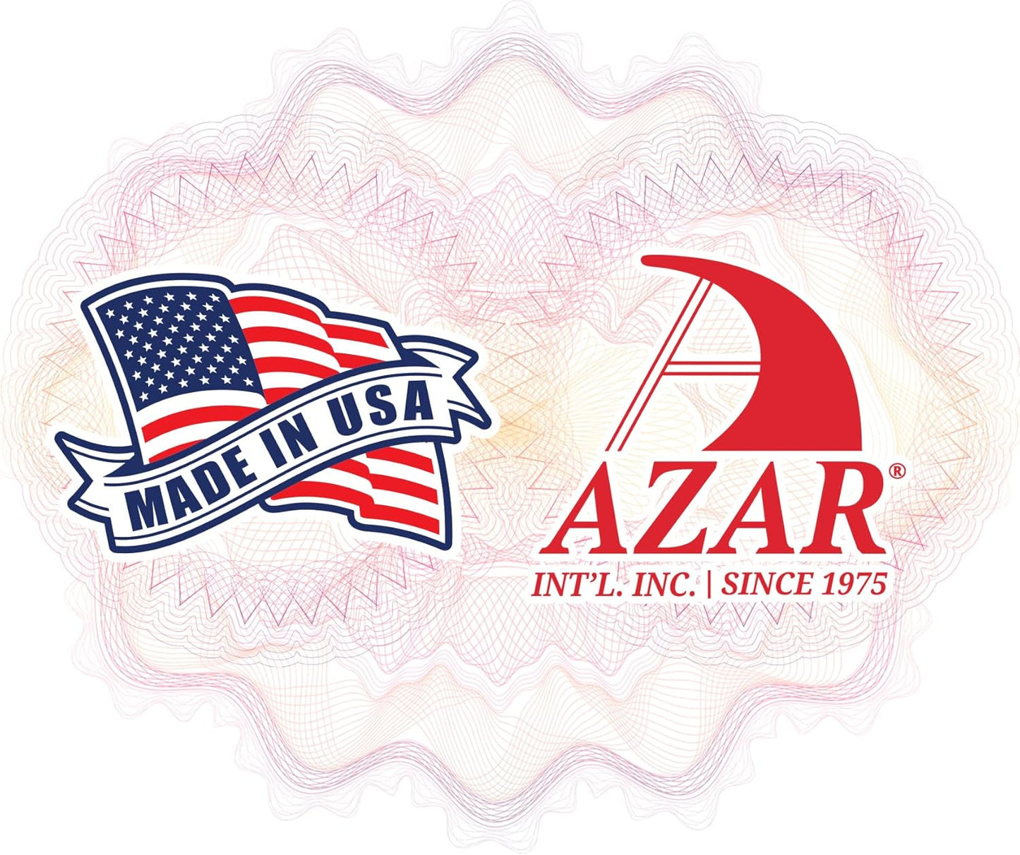 Azar Displays 105512-BLK Acrylic Floating Double Panel Wall Frame,9" x 12" Graphic Size, Overall Frame Size: 13" x 16", Black