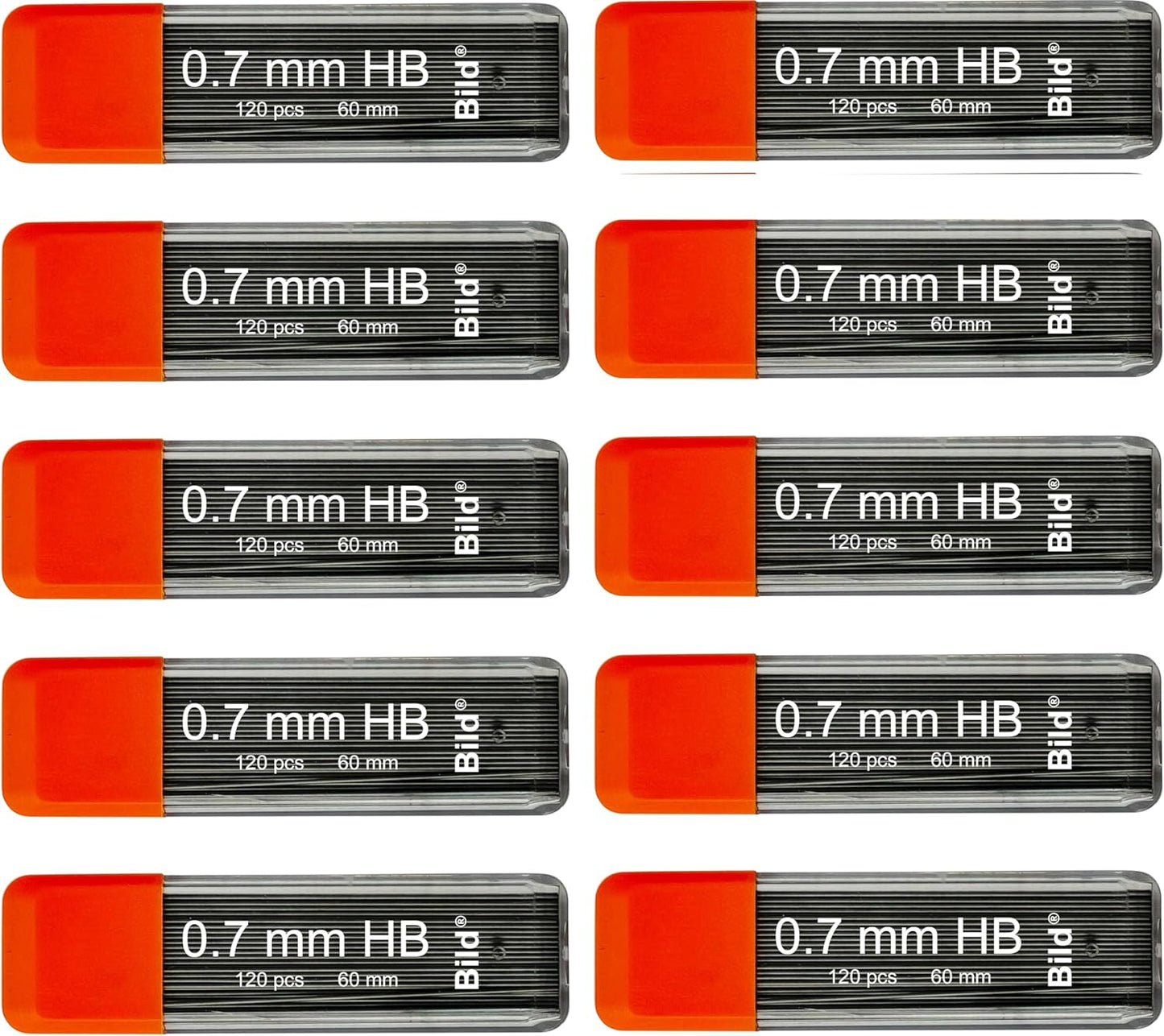 Bild Premium 0.7 mm Mechanical Pencil Lead Refills (HB Mega, 0.7 mm)