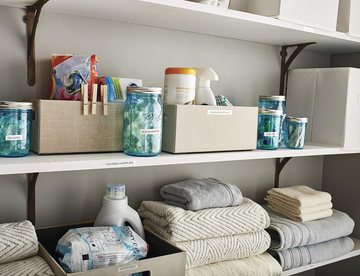 DYMO Authentic Lt Paper Labeling Tape for LetraTag Label Makers, 1/2" (12mm), Black Print On White Tape, 6-Pack