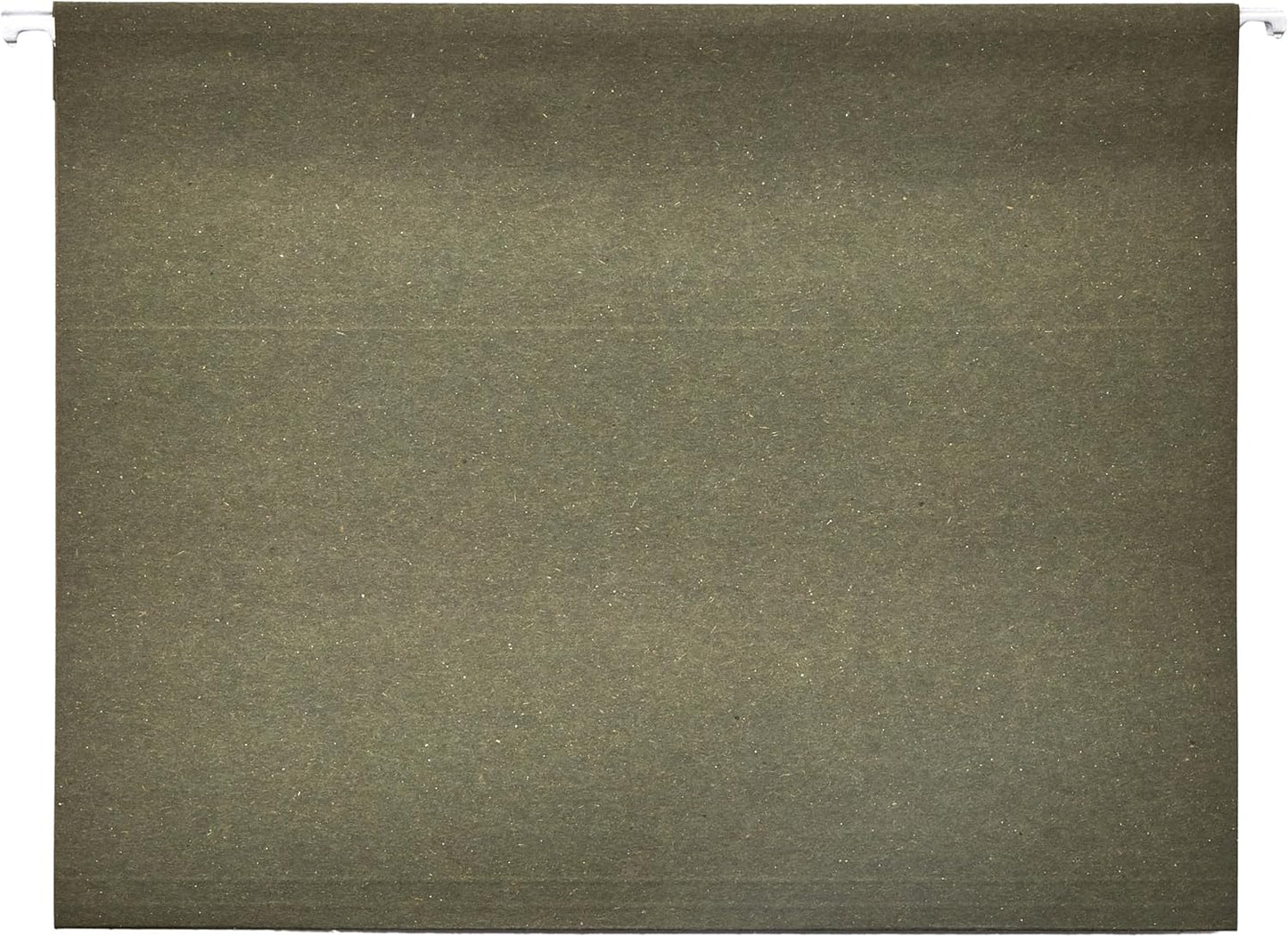 Amazon Basics Hanging Organizer File Folders for Efficient Filing, Sturdy, Adjustable Tabs, Letter Size, Pack of 25, Green