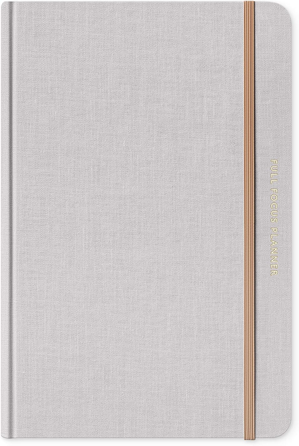 Full Focus Oatmeal Linen Planner by Michael Hyatt - The #1 Daily Planner to Set Annual Goals, Increase Focus, Eliminate Overwhelm, and Achieve Your Biggest Goals - Hardcover