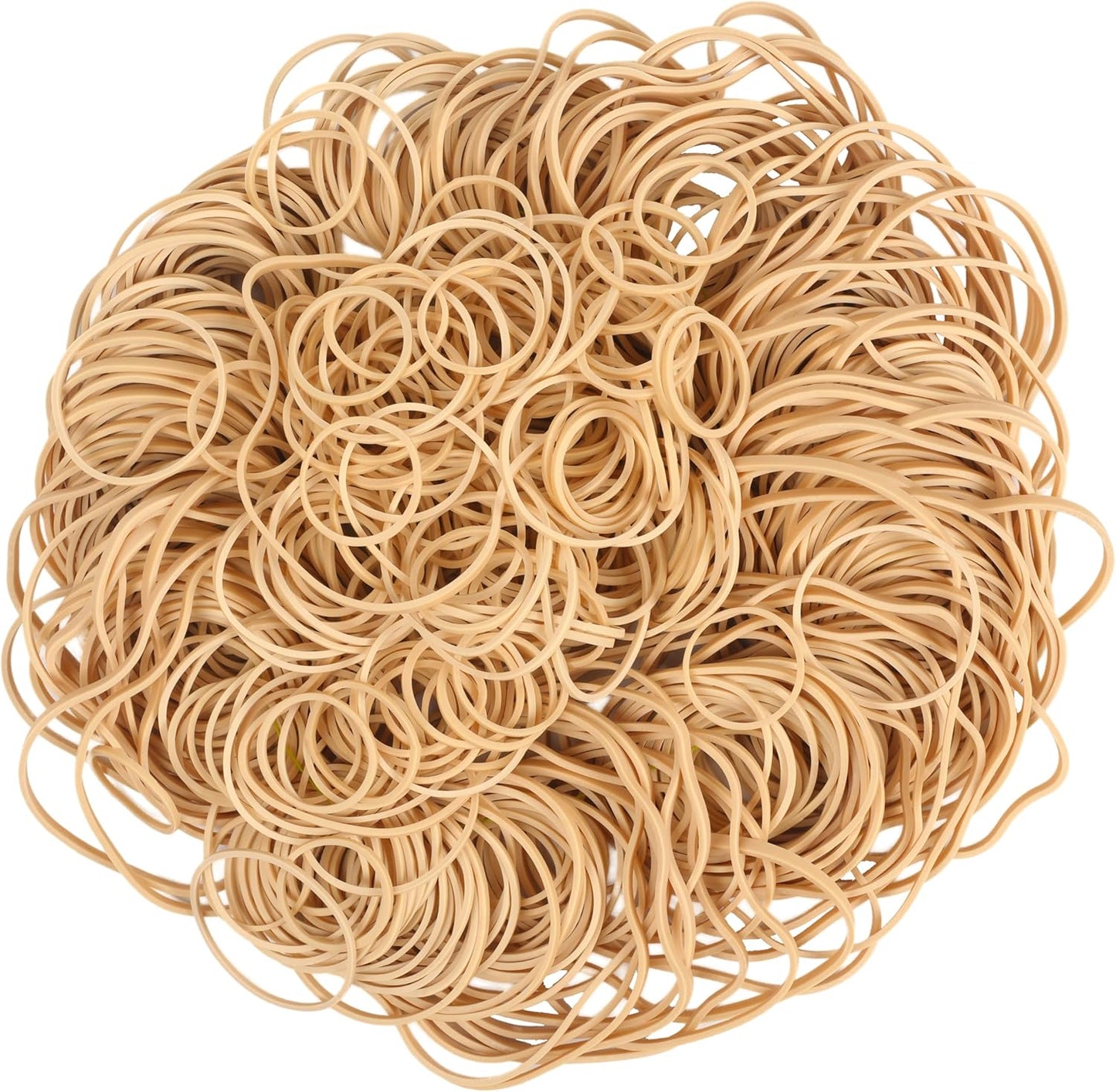 HAIDIBAO-Rubber Bands Assorted Sizes Beige Elastic Bands for Office supplies 0.5lbs size10,size#16,size 33,Size(4-4/5" x 1/8") rubber band