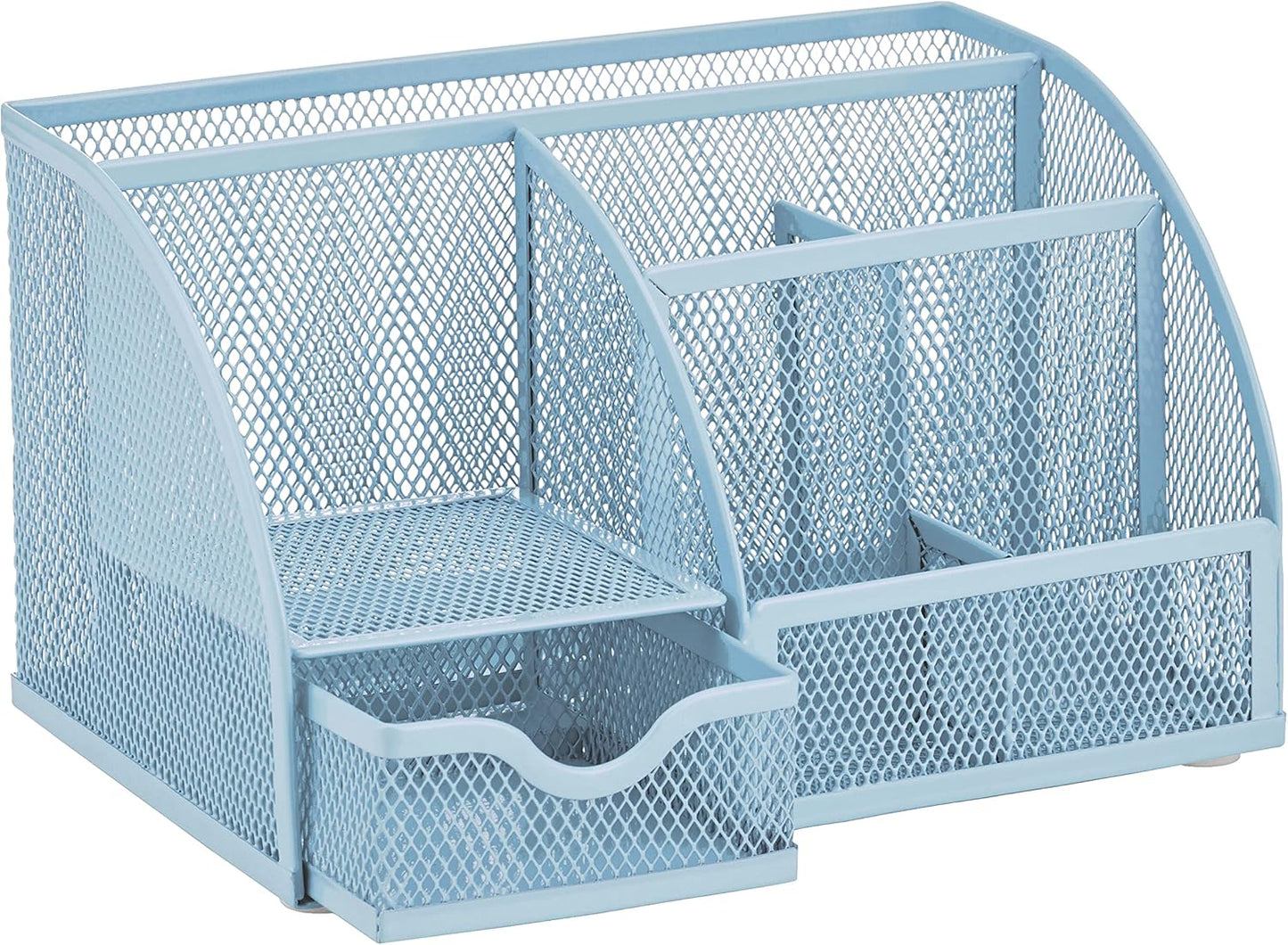 Annova Desk Organizer Wire Mesh 3 Tier Sliding Drawers Paper Sorter/Multifunctional/Premium Solid Construction for Letters, Documents, Mail, Files, Paper, Kids' Art Supplies (Gold)